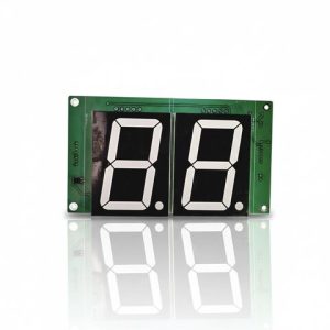 Плата индикации аэрохоккея на 4х игроков, высота цифры счета 38 мм